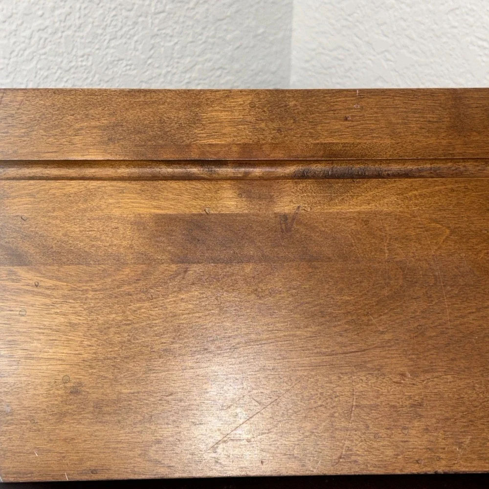 Ethan Allen Vintage Wood Wall Shelf 18